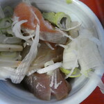 江戸家 - 片方がづけ刺身がたっぷりでした