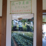 花の季 - 自家農園の写真。ここで栽培された旬の野菜を使っています
