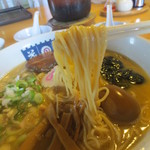 花の季 - 麺は中太ストレート麺