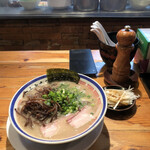 田中商店 - らーめんきくらげ関東ネギ