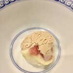 鳥田中 - 八丁味噌のアイスクリームが大変美味しい