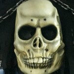 鳥田中 - 帰りがけにハロウィーンのデコレーション発見　いらんがな（笑）