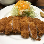 鉄板焼き しつらえ - 本日のランチ(とんかつ) 600円