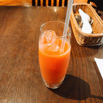 ピッツェリア バル ファンタジスタ - ブラッドオレンジジュース