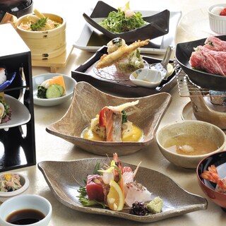 Authentic Kaiseki cuisine at a reasonable price! Various courses are also available