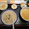 萬来仙閣 - 水餃子と半チャーハンセット　\750(20-10)