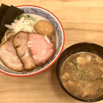 麺処 有彩 - 豚骨鶏魚介 特製つけめん