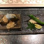 京都幽玄 - 焼物-スズキ・賀茂茄子