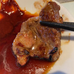 焼肉レストラン大門 - やや甘めのタレでした