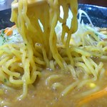 らーめん　千秋 - コシのある黄色麺