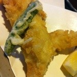 本むら庵 - 穴子の天ぷら\1575-☆