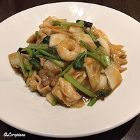 中国料理 豪華 - 五目焼そば(什锦炒麺)
