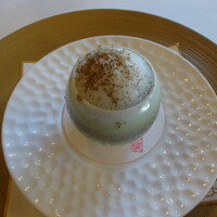 シェ ケンタロウ - アミューズ：三陸帆立のロワイヤル