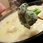 清 - コース料理：チーズフォンデュ