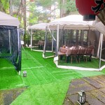 榮林 - テラス席　　　使用時期、冬季以外