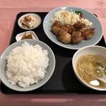 Houchinrou - 唐揚げ定食　大盛　900円