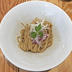 麺処ぐり虎 - 「岩手鴨といりこ和え麺」¥450