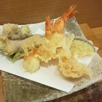 Tempura Fuku Nishi Zen To Takumi - 天ぷら膳・前半（アップ）（2020.9-2）