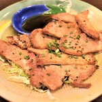 Shokushuya Yoridokoro Tecchan - 肉屋の牛タン塩！食べる栄養ドリンク！！