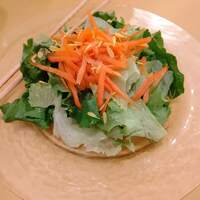 トラットリア ラ タルタルギーナ - ランチのサラダ