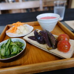 イカニカ - 夏野菜のお惣菜。