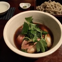 蕎麦懐石 無庵 - ご存知 鴨せいろ