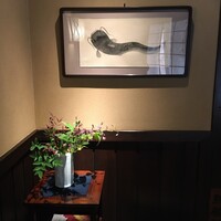蕎麦懐石 無庵 - 玄関を入ると