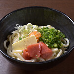 Spicy Pollock Roe and Butter Kamaage Udon