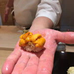 鮨 一 - 雲丹ドーン