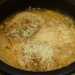 ガーリック・ジョーズ - アホスープ（スペイン風ガーリックスープ、９００円）