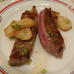 ガーリック・ジョーズ - とても美味しいゴロゴロにんにくステーキ