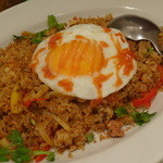 ガーリック・ジョーズ - ジャンバラヤ　フライドエッグのせ（１，２００円）