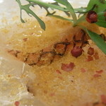 アフェット - 金目鯛のカルパッチョ　からすみ添え