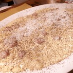 ピッツェリア パーレンテッシ - ⚫カルボナーラ　チーズとトリュフオイルをたっぷり掛けて