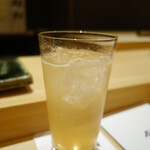 Sushi Ryou - 梅酒のソーダ割
