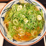 丸亀製麺 - まずはネギ盛り