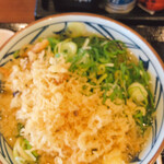 丸亀製麺 - 続いて天かす盛り