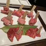 焼肉専科　肉の切り方 - 