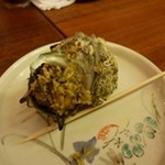 旬素材dining近咲暮 - 三重県産　サザエパン粉焼き