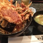 かど新 - 天丼890円