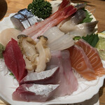 居酒屋 雑魚や - 刺身盛合せ