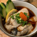 居酒屋 雑魚や - サロマ産かきポン酢