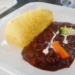 京都鉄道博物館 食堂車 - ドクターイエローオムレツ