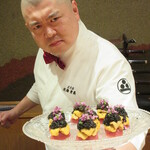 照寿司 - 最初の一口のつまみ