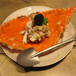 照寿司 - 雄が旬の身が詰まった渡り蟹