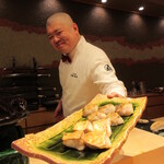 照寿司 - 白甘鯛の塩焼き