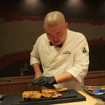 照寿司 - 忙しい渡邉さん