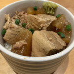 銀座 風見 - 角煮丼