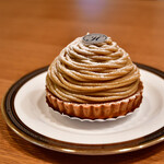 エリティエ - WAGURI@720円：季節限定のタルト。茨城県笠間産の栗を使用とのこと。