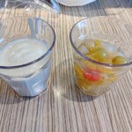 ホテルワンツースリー - 【2020.10.31(土)】朝食バイキング(ヨーグルト＆フルーツカクテル)